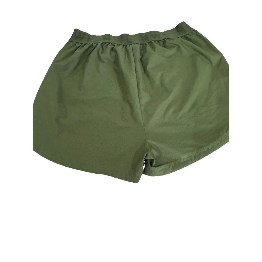 Madewell MWL Olive Green Pull-On Athletic Shorts Size S Running Lounge